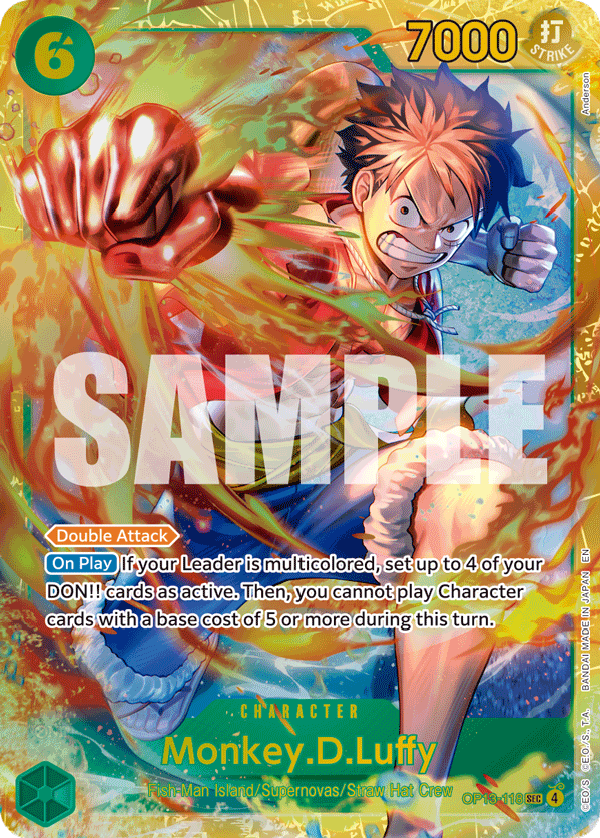 Monkey.D.Luffy full card art