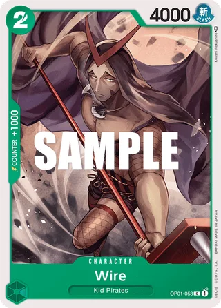 Wire #OP01-053 · Romance Dawn One Piece card