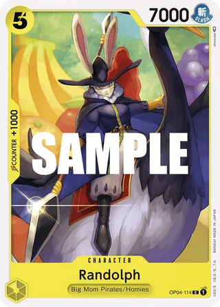 Randolph #OP04-114 · Kingdoms of Intrigue Pre-Release Cards One Piece card