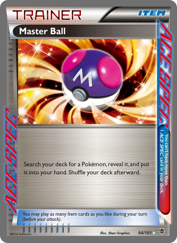 Master Ball full card art