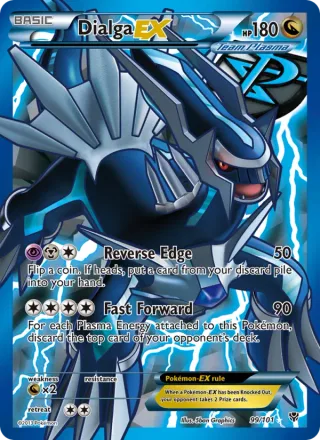 Dialga-EX #99 · Plasma Blast Pokémon card