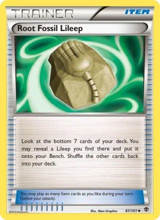 Root Fossil Lileep card