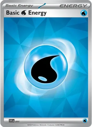 Water Energy #011 · Scarlet & Violet Energy Pokémon card