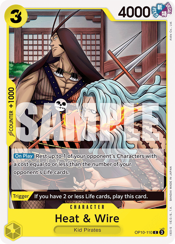 Heat & Wire full card art