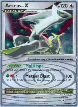 Arceus LV.X · Arceus Pokémon card