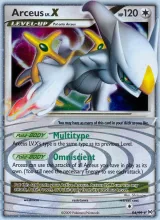Arceus LV.X · Arceus Pokémon card