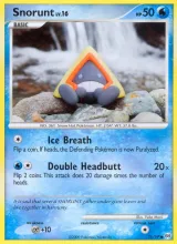 Snorunt · Arceus Pokémon card