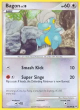 Bagon · Arceus Pokémon card