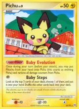Pichu · Arceus Pokémon card