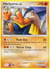 Hariyama · Arceus Pokémon card
