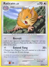 Raticate · Arceus Pokémon card
