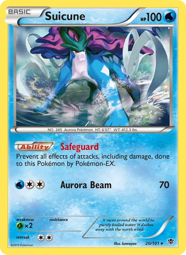 Suicune full card art