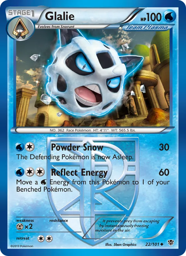 Glalie full card art