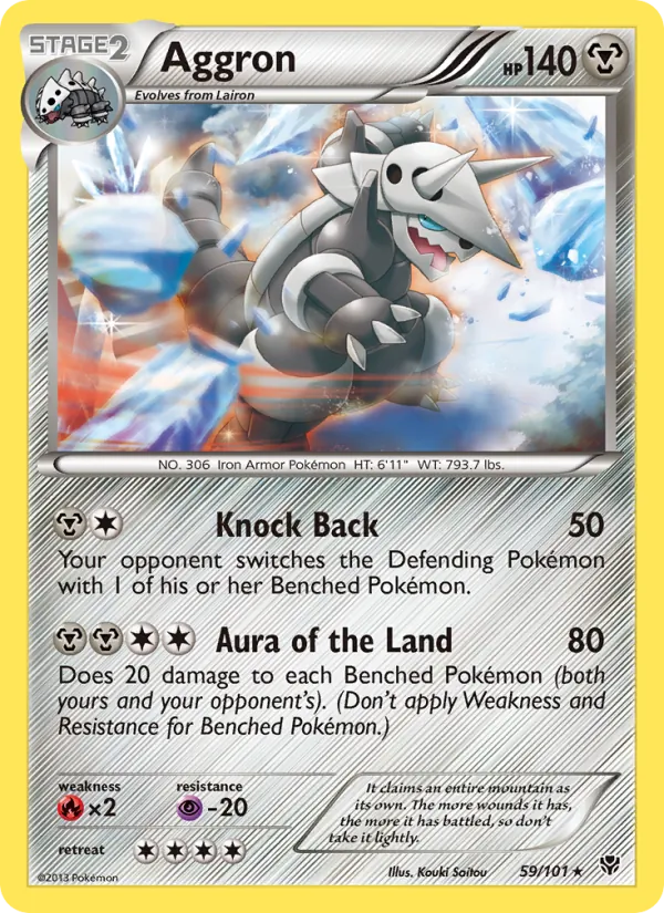 Aggron full card art