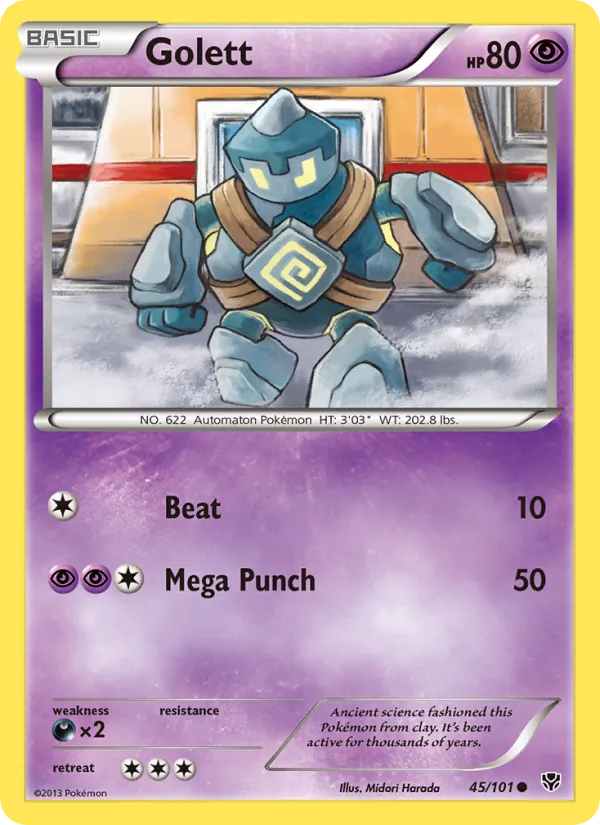 Golett full card art