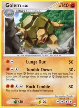 Golem · Arceus Pokémon card