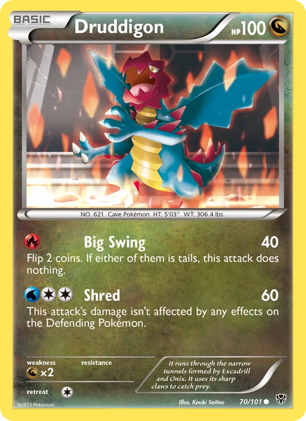 Druddigon full card art