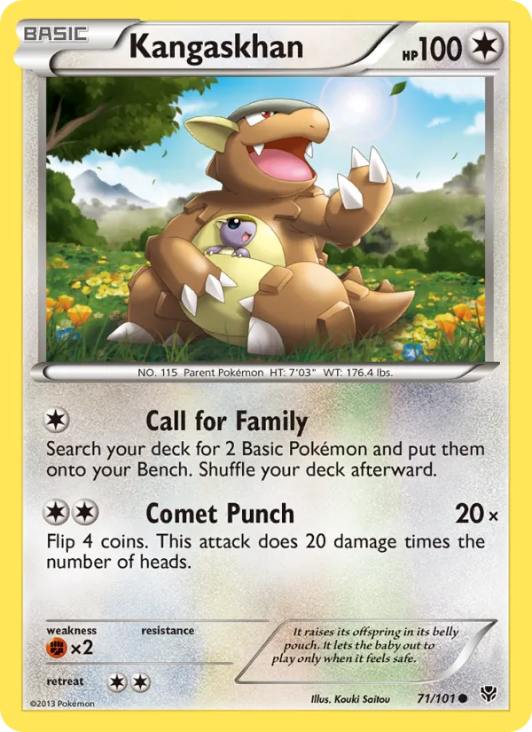 Kangaskhan full card art