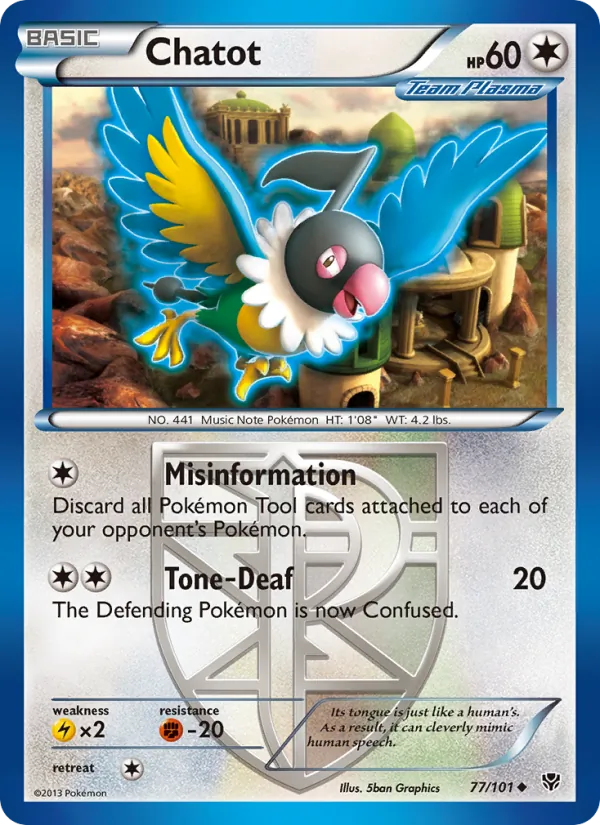 Chatot full card art