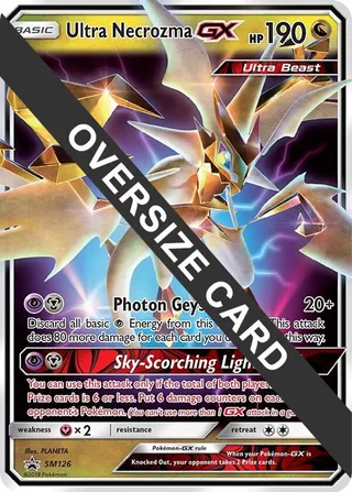 Ultra Necrozma GX - SM126 #SM126 · Jumbo cards Pokémon card