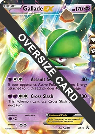 Gallade EX - XY45 (XY Black Star Promo) #XY45 · Jumbo cards Pokémon card
