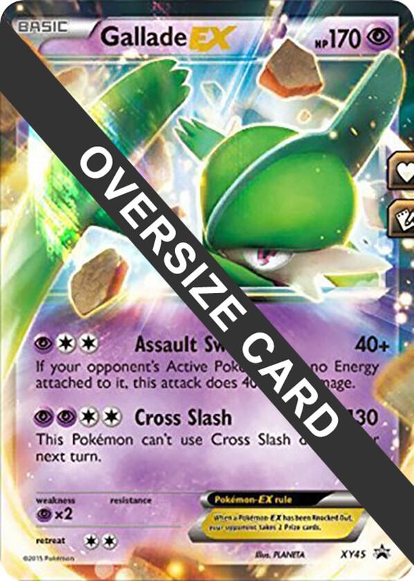 Gallade EX - XY45 (XY Black Star Promo) full card art