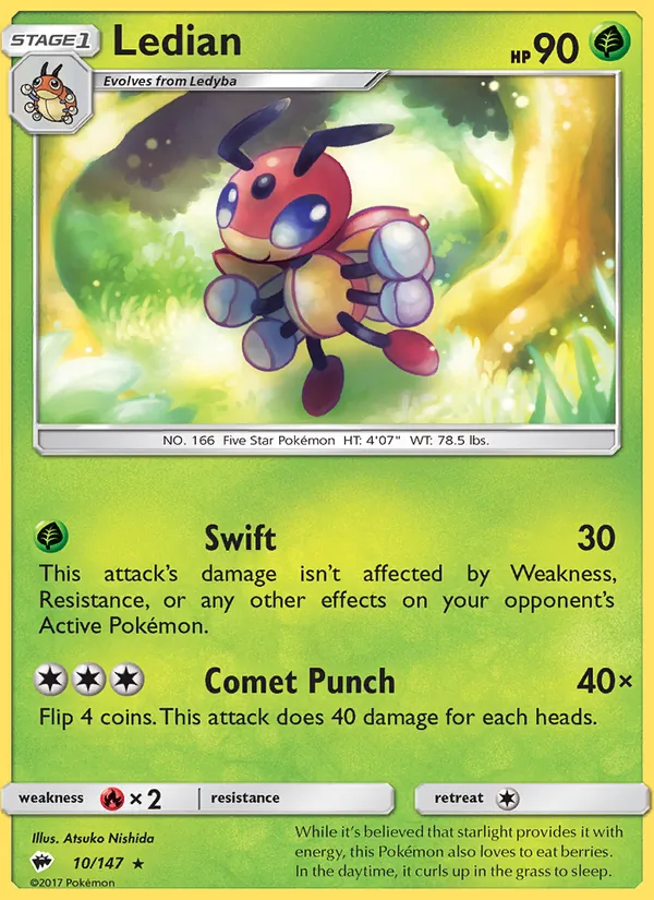 Ledian full card art