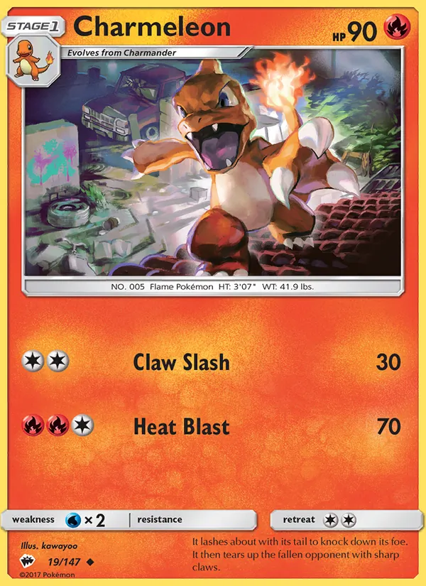 Charmeleon full card art