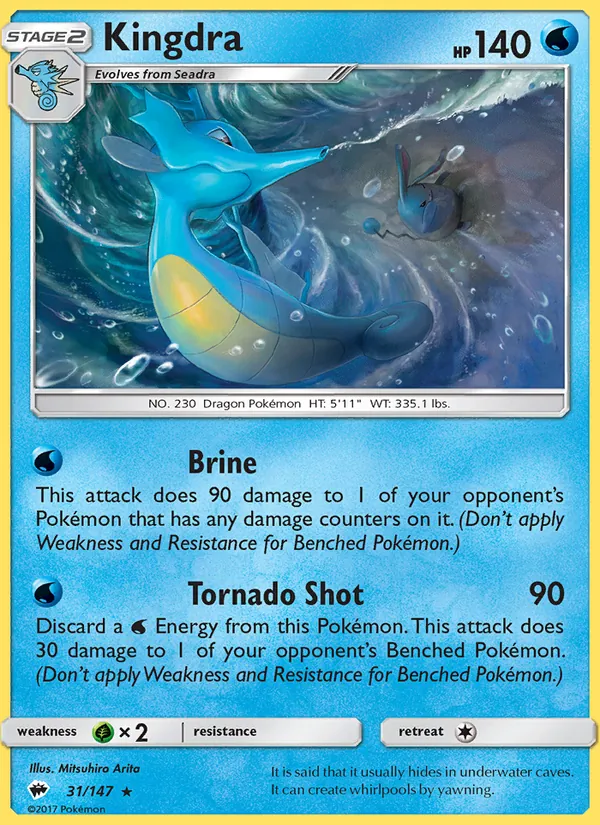 Kingdra full card art
