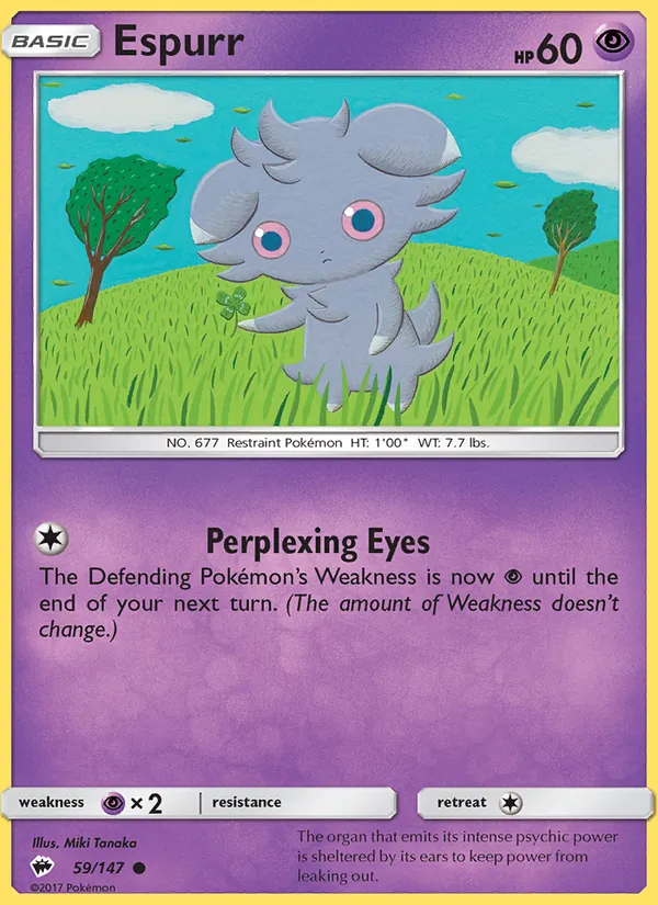 Espurr full card art