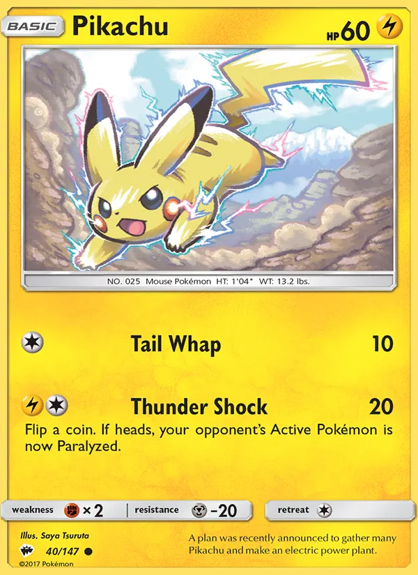 Pikachu full card art