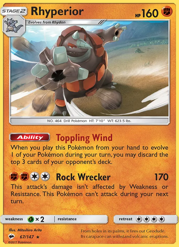 Rhyperior full card art