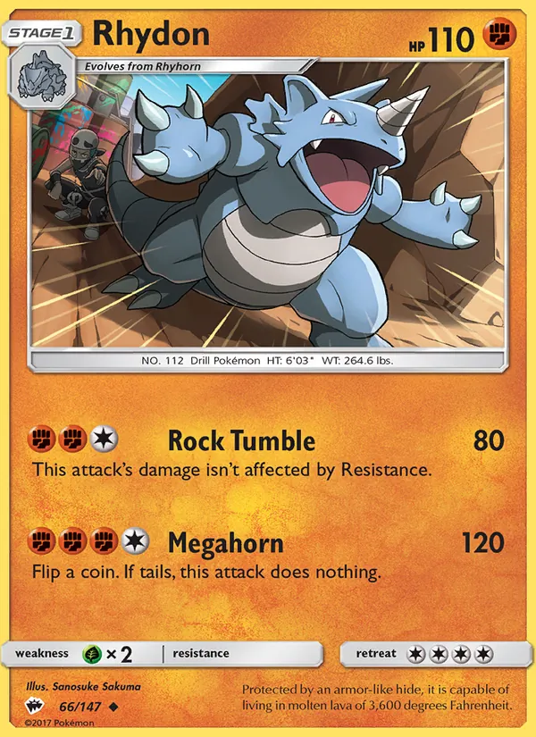 Rhydon full card art