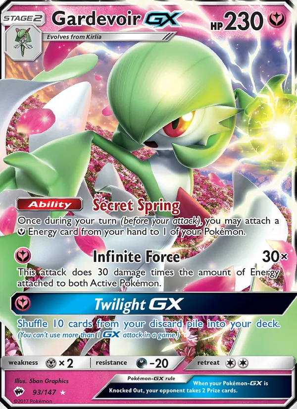 Gardevoir GX full card art