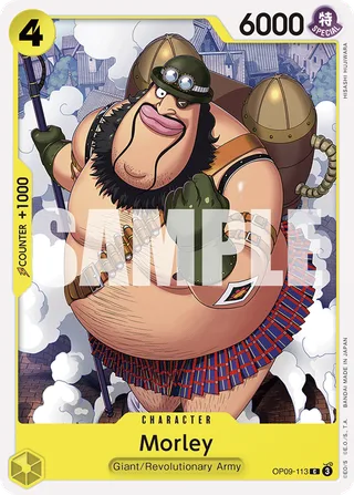 Morley #OP09-113 · Emperors in the New World One Piece card