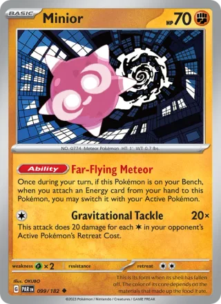 Minior #099 · Paradox Rift Pokémon card