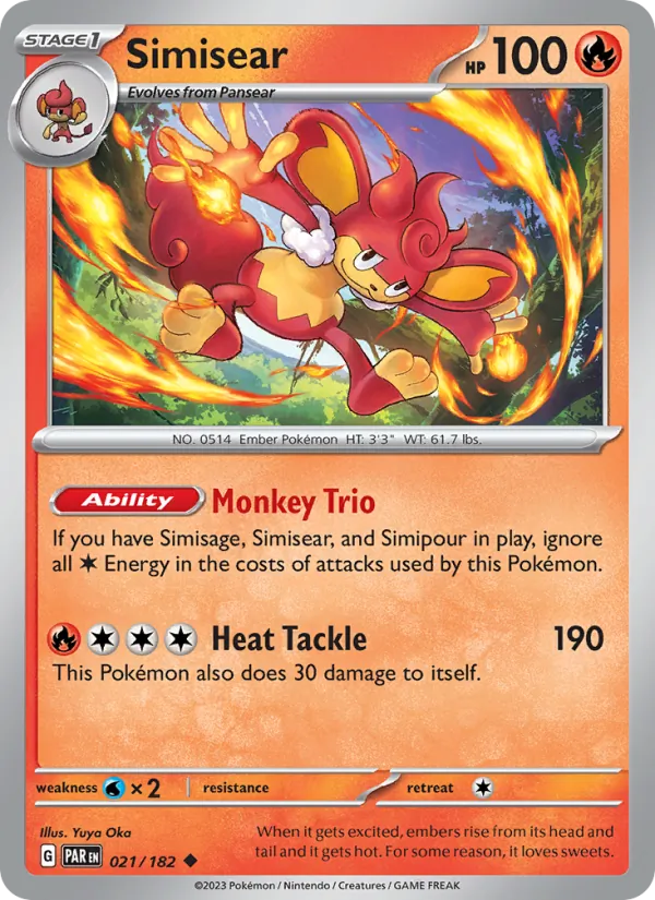 Simisear full card art