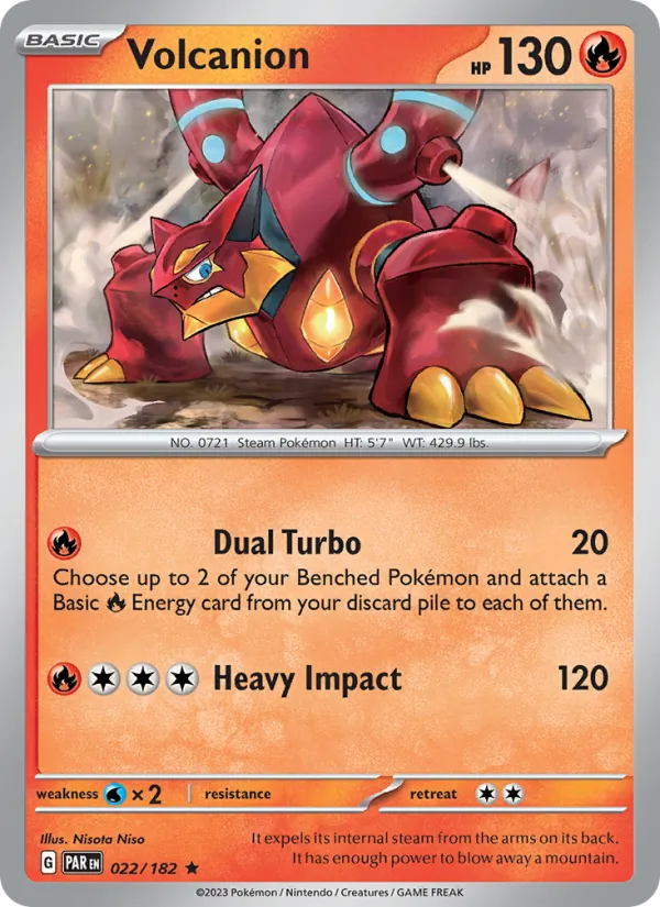 Volcanion full card art