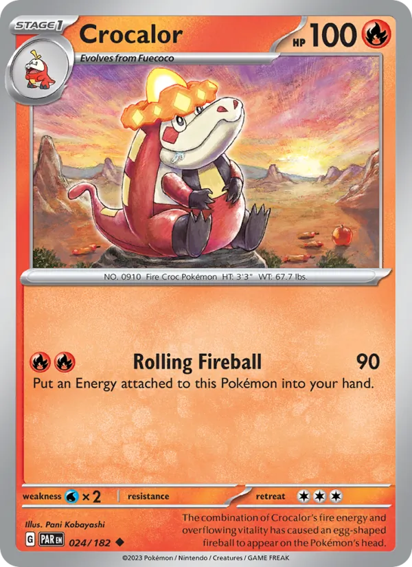 Crocalor full card art