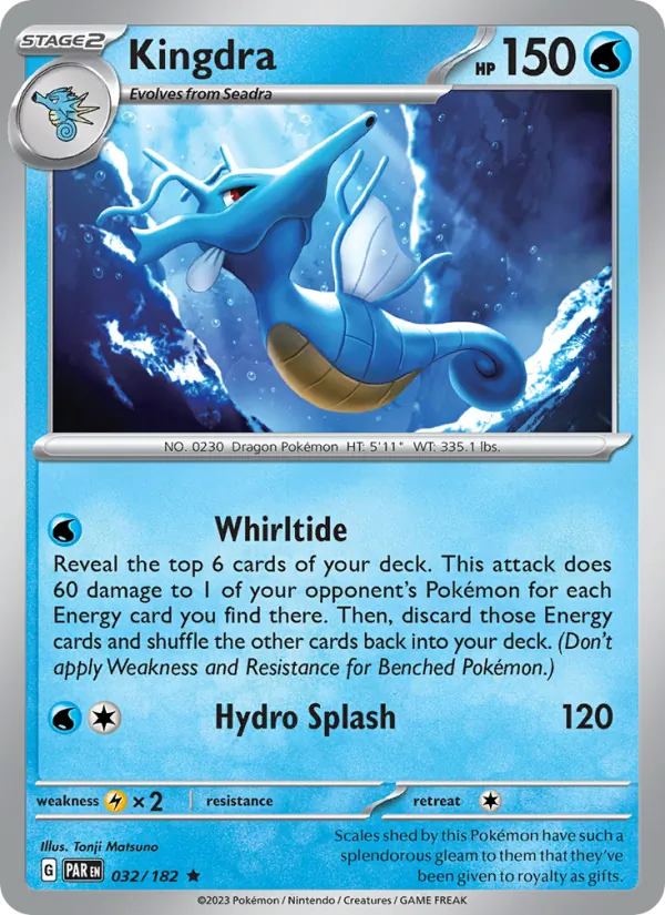 Kingdra full card art