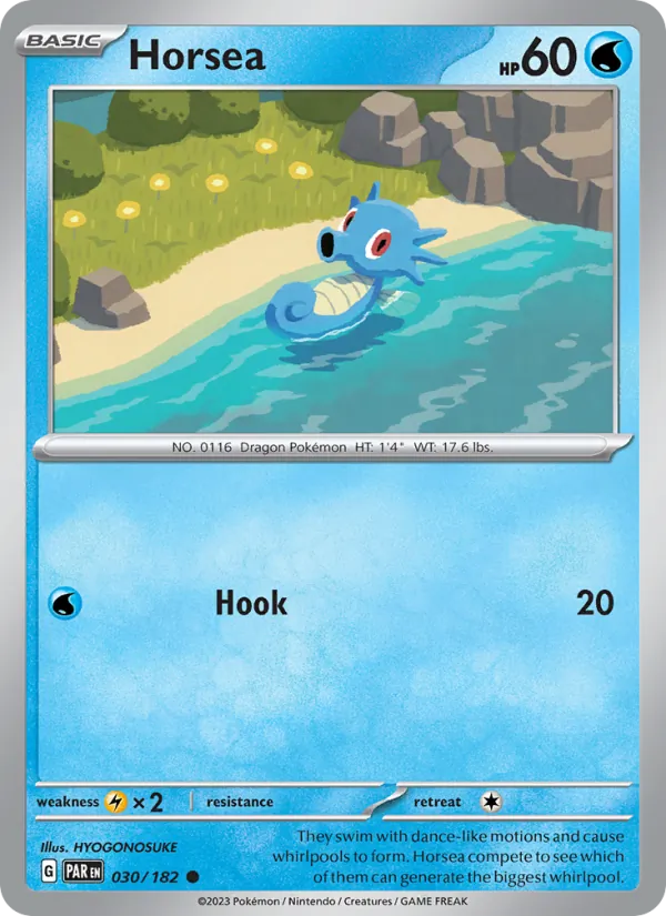 Horsea full card art
