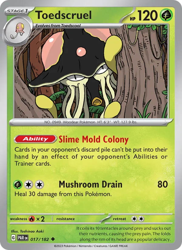 Toedscruel full card art