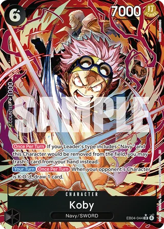 Koby (Alternate Art) #EB04-044-alternate-art · Adventure on Kami's Island One Piece card