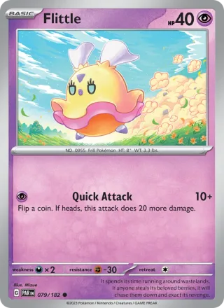 Flittle #079 · Paradox Rift Pokémon card