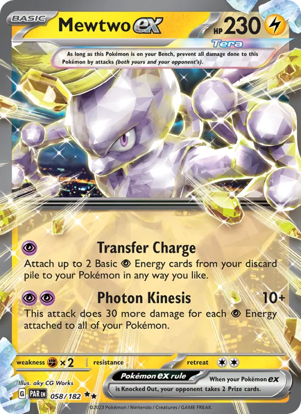 Mewtwo ex full card art