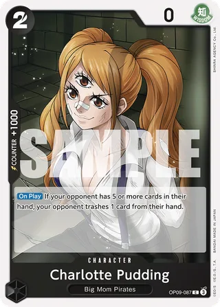 Charlotte Pudding #OP09-087 · Emperors in the New World One Piece card