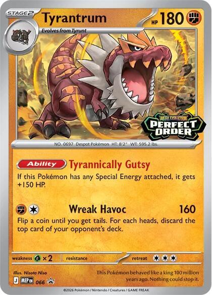 Tyrantrum full card art