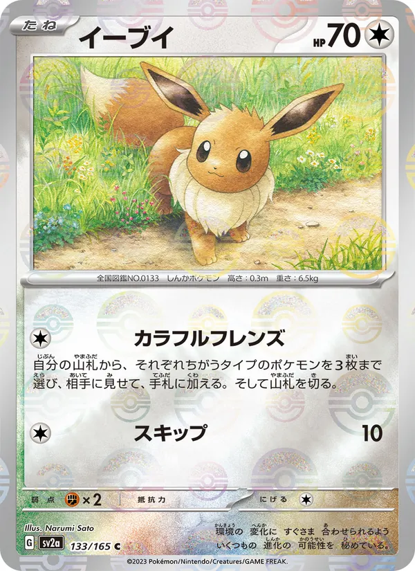 Eevee full card art