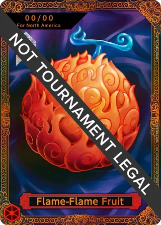 Flame-Flame Fruit Trophy Card (Flame-Flame Fruit Coliseum) #flame-flame-fruit-trophy-card-flame-flame-fruit-coliseum · One Piece Promotion Cards One Piece card