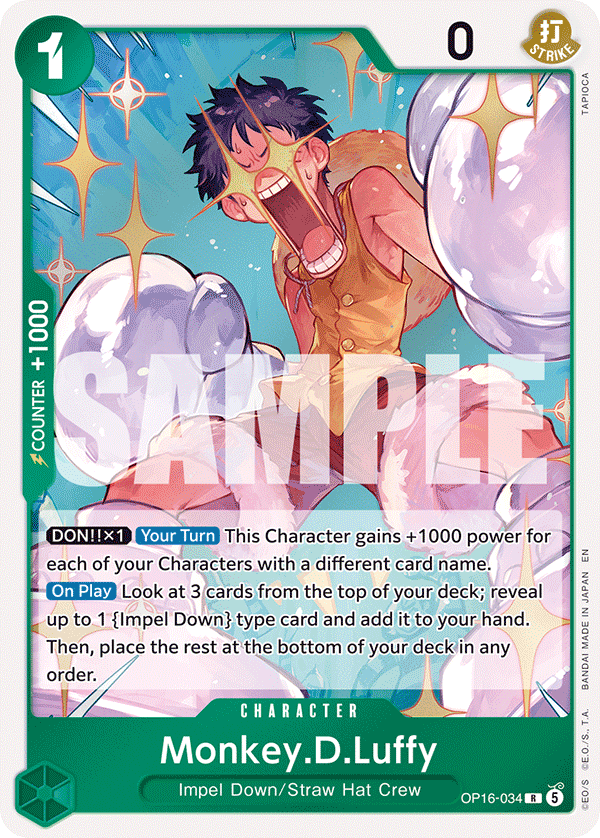 Monkey.D.Luffy full card art